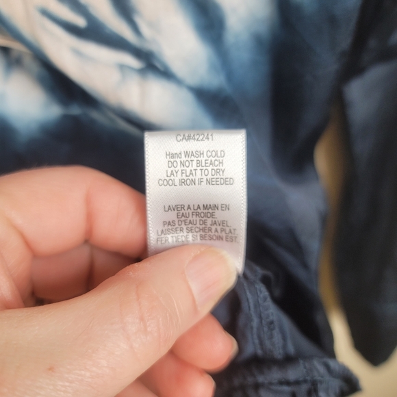 Young Fabulous and Broke Susan Tie Dye Sarin Feel Button Down Shirt size M - Picture 5 of 7